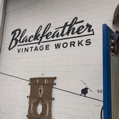 See hours. . Blackfeather vintage works